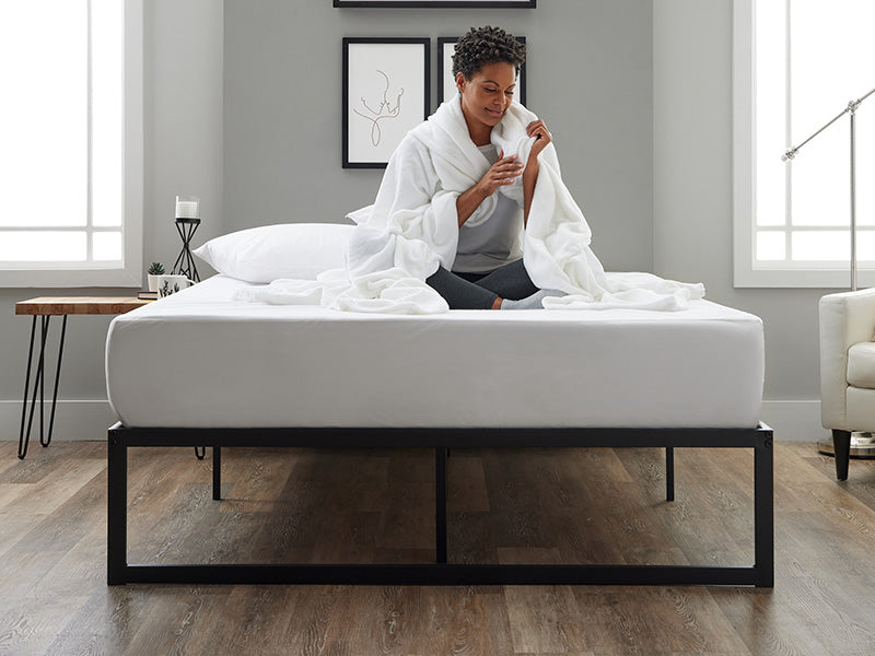Female on a bed