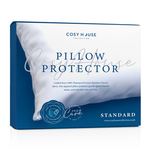 Bamboo Waterproof Zippered Pillow Protector